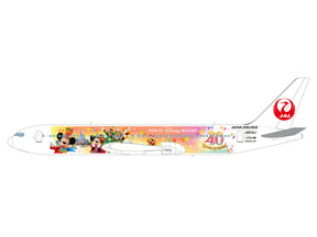 【ディズニー】TDR40周年記念の特別塗装機が登場！「JAL Colorful Dreams Express」6月9日より国内線に就航 画像