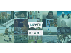 Levi's(R) × BEAMSのコラボレーションジーンズ、今週末より発売を開始 画像