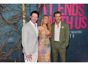 ブレイク・ライヴリー主演映画プレミアにライアン・レイノルズ＆ヒュー・ジャックマンが来場 画像