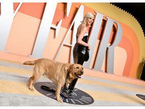 「ヴァニティ・フェア」主催のオスカーパーティー、出席者の介助犬が主役級の注目浴びる 画像