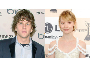 ジェシー・アイゼンバーグとミア・ワシコウスカ、共演をきっかけに交際？ 画像