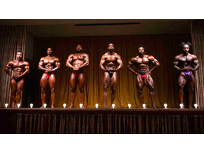 筋肉率200%！世界的ボディビルダーが多数出演『ボディビルダー』メイキング写真 画像