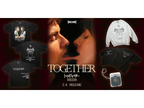 袖が融合した驚愕デザインの連結Tシャツも！『トゥギャザー』アジア初の公式グッズ発売 画像