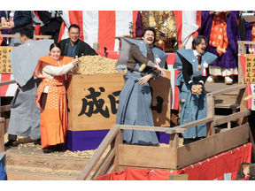 髙石あかり、「トキちゃん」の声かけに「福をいただいた気持ち」節分祭に参加 画像