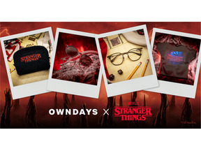 Netflix「ストレンジャー・シングス 未知の世界」×OWNDAYSのコラボコレクション登場　 画像