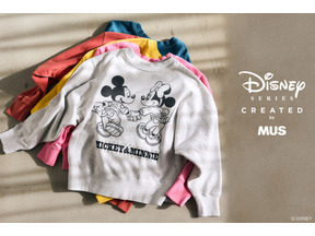 ミッキーマウス＆ミニーマウスが手を取り合う　“アートとしての誇り”宿した特別コレクション「Disney SERIES CREATED by MUS」 画像