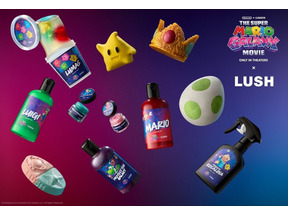 『ザ・スーパーマリオギャラクシー・ムービー』 × LUSH、限定コラボ商品が3月10日発売！ 画像