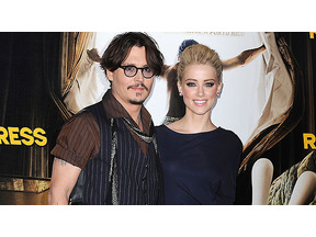 ジョニー・デップ、アンバー・ハードと一緒に初主演作の上映会に出席 画像