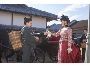 「風、薫る」第8回あらすじ・場面写真　直美は、教会の炊き出しに向かう途中で、偶然、大山捨松に出会う…4月8日放送 画像