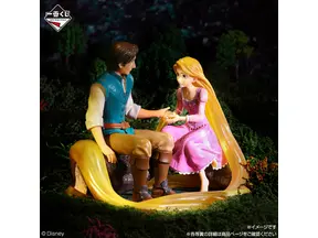 『塔の上のラプンツェル』と『リトル・マーメイド』のシーンフィギュアが登場！  一番くじDisney今週発売 画像