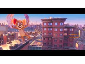 ジェリーがキュートにNYの街を舞う！『トムとジェリー 時をこえる魔法の羅針盤』オープニング映像 画像