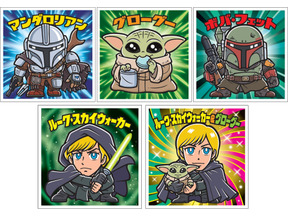 グローグーにルーク・スカイウォーカーも！ 『スター・ウォーズ』ビックリマンチョコ6月2日より東日本先行発売 画像