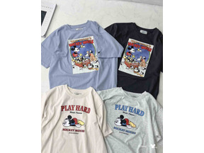 AS KNOW AS plusから『ミッキーの愛犬プルート』名シーン＆寝そべりミッキーTシャツ発売！ 画像