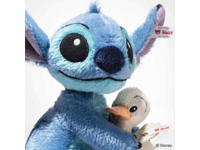 世界限定626個！ シュタイフ「ディズニースティッチとアヒルの子」発売へ 画像