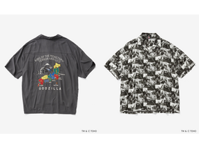 「ゴジラ」と怪獣たちにフィーチャー！ メンズアパレル全19種発売「niko and ...」 画像