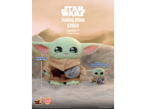 32cmの実物大グローグー！『スター・ウォーズ／マンダロリアン・アンド・グローグー』ぬいぐるみ発売 画像