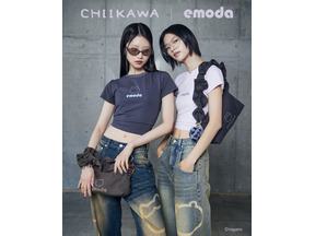 「ちいかわ」シルエット入り！デニムやトップス、キーホルダーが先行販売開始！「EMODA」 画像