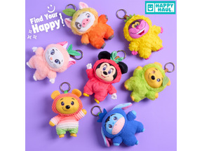 ディズニーキャラがフルーツ姿に！ハッピー・ホールぬいぐるみキーチェーン発売 画像