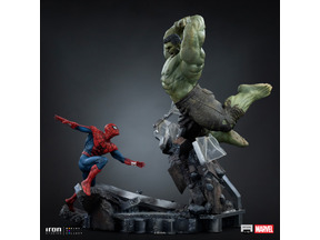 スパイダーマンとハルクのバトルシーンを立体化！1/10スケールスタチューが2027年7月発売へ 画像