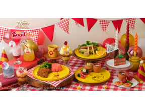 豪華な100周年お祝いパフェも！アクキーほかオリジナルグッズも登場「くまのプーさん」カフェが東京・大阪で期間限定オープン 画像