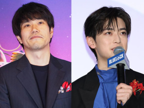 「サッカー見てる場合じゃない」!? 松山ケンイチ、「Tシャツ」共演・高橋文哉の『ブルーロック』鑑賞報告に反響続々 画像