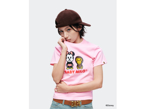 メンズ＆レディース、キッズも！ ミッキーマウスたちのTシャツやスウェットが登場「BAPE（R） × MICKEY & FRIENDS COLLECTION」 画像