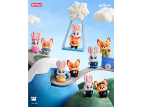 『ズートピア』ジュディとニックがぬいぐるみキーホルダーになって登場！POP MART「Ace Duo」シリーズ8月28日発売 画像