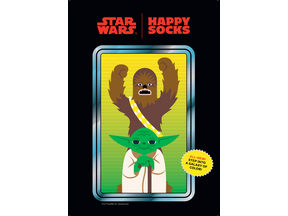 ヨーダやジャバデザインも！80年代レトロトイにインスパイア『スター・ウォーズ』レッグウェア発売「Happy Socks」 画像