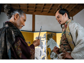 昨年に続き絵師役出演の片岡鶴太郎に「演じるときの魂が違う」の声、間宮祥太朗にも「生き生きしてました」の反応…「豊臣兄弟！」38話 画像
