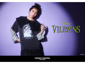 ディズニー「MICKEY＆FRIENDS」「VILLAINS SERIES」が秋冬ファッションに　ロデオクラウンズから新作登場 画像