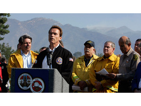 カリフォルニア州の山火事の影響が、ハリウッドにも 画像