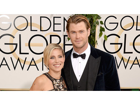 クリス・ヘムズワース、春に双子のパパに 画像