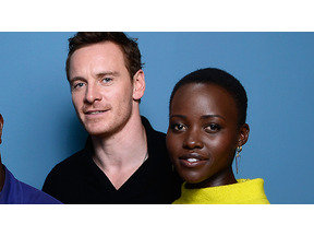 オスカー助演女優賞のルピタ・ニョンゴ、マイケル・ファスベンダーと交際？ 画像