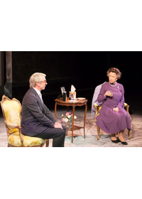 NTLive『オーディエンス』 photo by Johan Persson