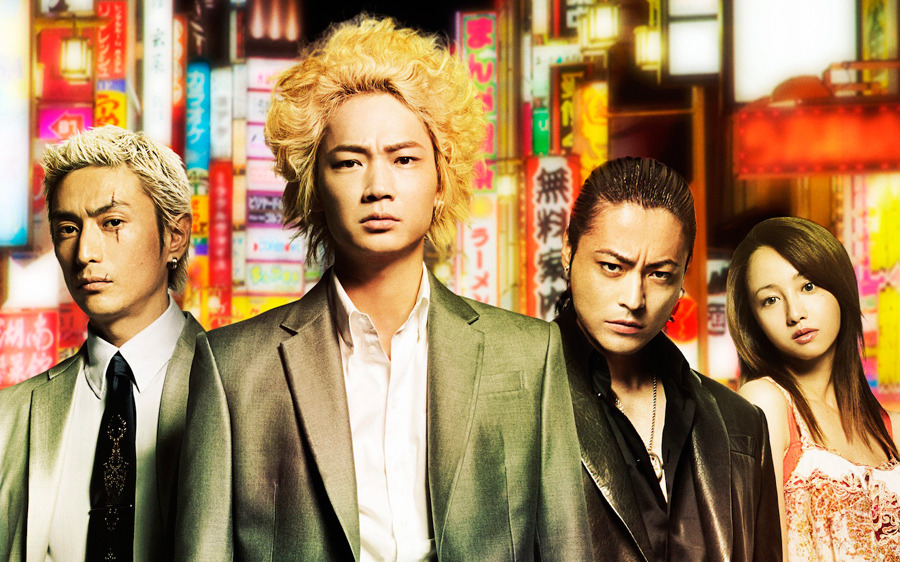 綾野剛 金髪 天パで 夜の男 に 映画 新宿スワン ビジュアル解禁 Cinemacafe Net