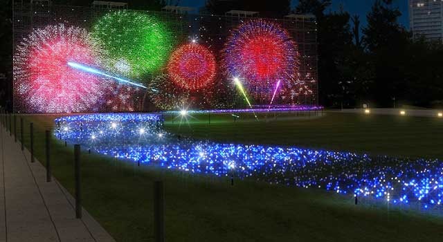 東京ミッドタウンで花火を堪能 バカルディ期間限定カフェも同時オープン Cinemacafe Net