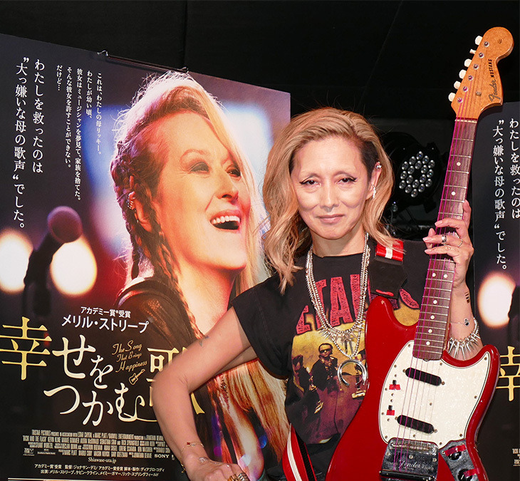 夏木マリ メリル母娘共演 幸せをつかむ歌 に共感 自分らしさが大切 Cinemacafe Net