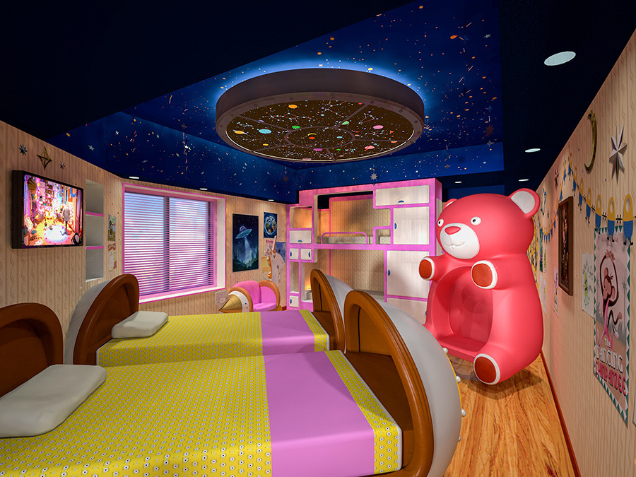 Usj ホテルに戻ってもミニオン尽くし 劇中の子ども部屋を再現 Minions Room2 Cinemacafe Net