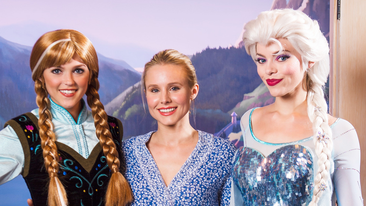 クリスティン ベル アナと雪の女王2 の収録開始を報告 Cinemacafe Net