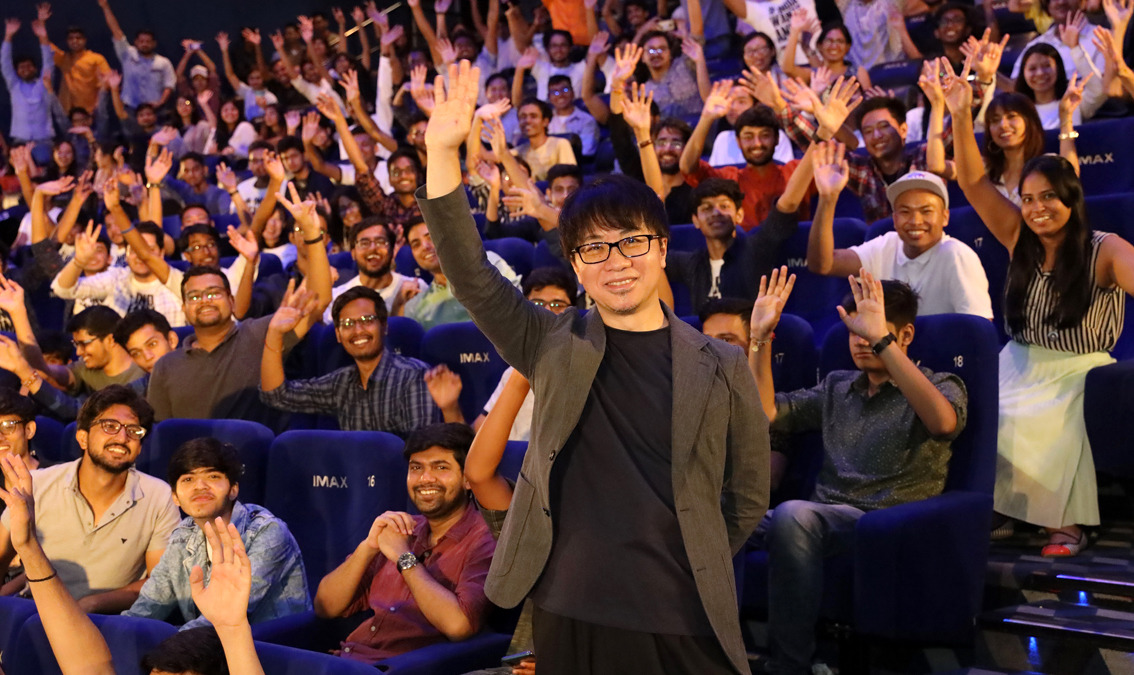 天気の子 インドプレミアの熱狂に新海監督大きな手応え 3年後くらいにまた Cinemacafe Net