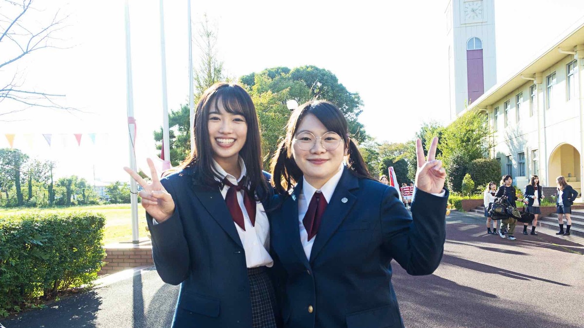 山口乃々華 富田望生 二人一役のヒロイン激レア2ショット入手 私モテ Cinemacafe Net