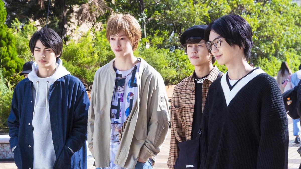 吉野北人ら 私モテ 最旬俳優4人組の新写真入手 楽しい映画にしよう と監督 Cinemacafe Net