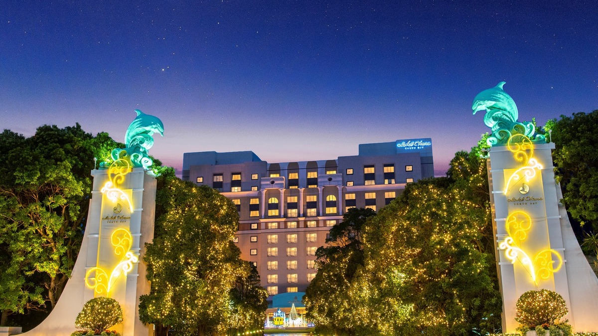 ディズニー ホテルオークラ東京ベイで冬のイルミネーション実施 Xmasには特別な装飾も Cinemacafe Net