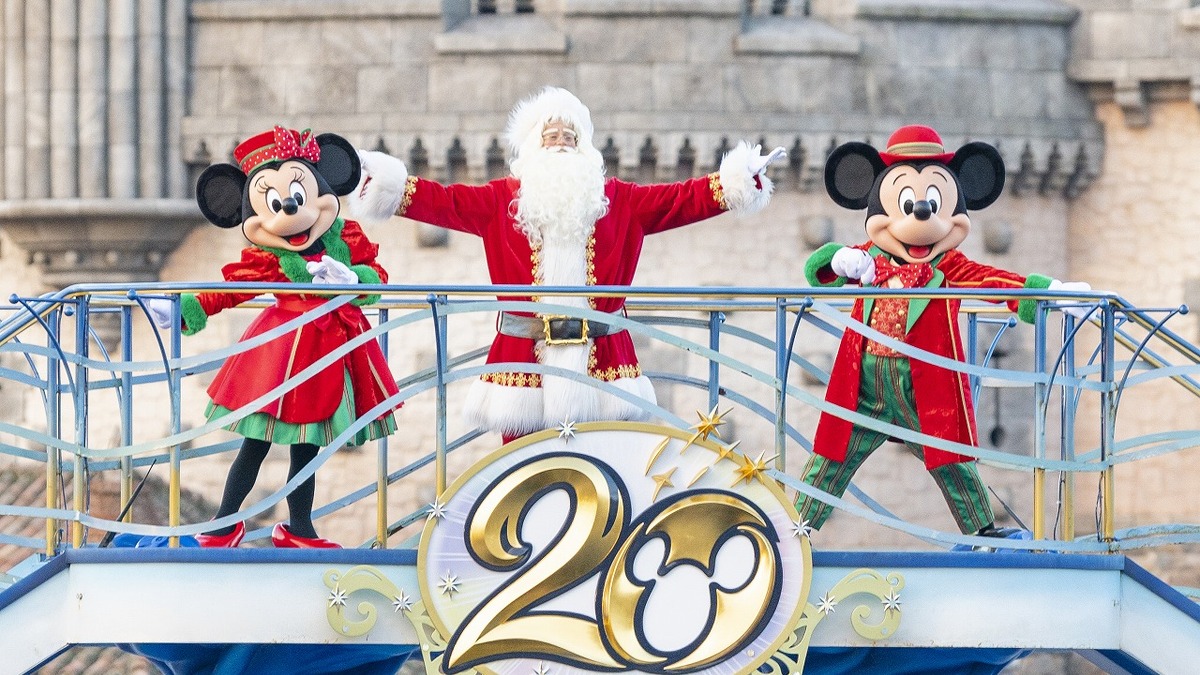 ディズニー Tdsのハーバーショー パーフェクト クリスマス バージョンがスタート Cinemacafe Net