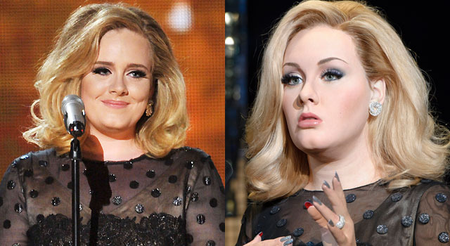 アデルの蝋人形がロンドンのマダム タッソー蝋人形館でお披露目 Cinemacafe Net