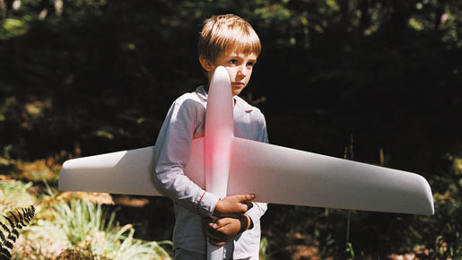 チャーリーとパパの飛行機 1枚目の写真・画像