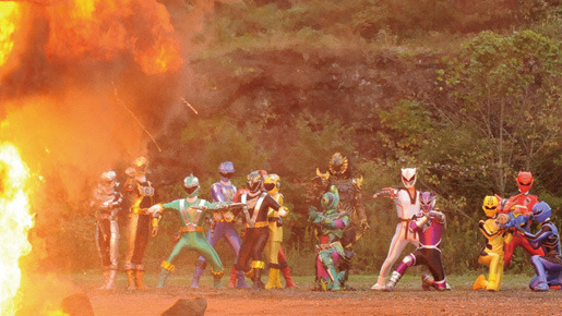 劇場版　炎神戦隊ゴーオンジャーVSゲキレンジャー 2枚目の写真・画像