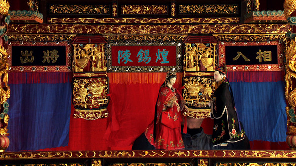 台湾、街かどの人形劇 12枚目の写真・画像