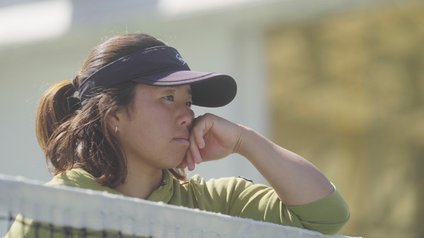 The Break 世界一、負けず嫌いのテニスプレイヤー、上地結衣。 2枚目の写真・画像