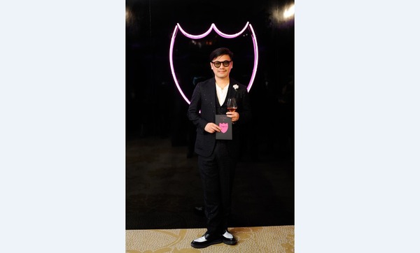 4月10日パレスホテル東京で行われた、ドン ペリニヨン ロゼ ショー「Dancing Spies」にて＿デザイナー・丸山敬太